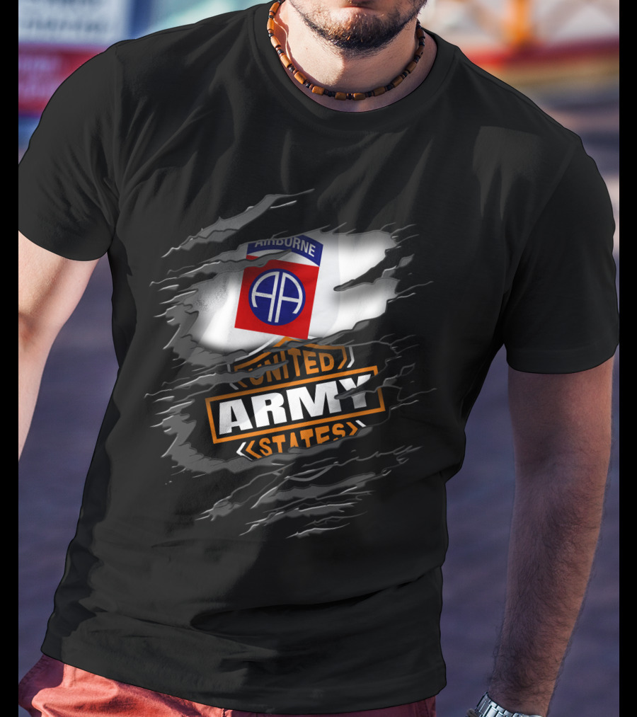 Airborne 82Nd Division United States Army T-Shirt