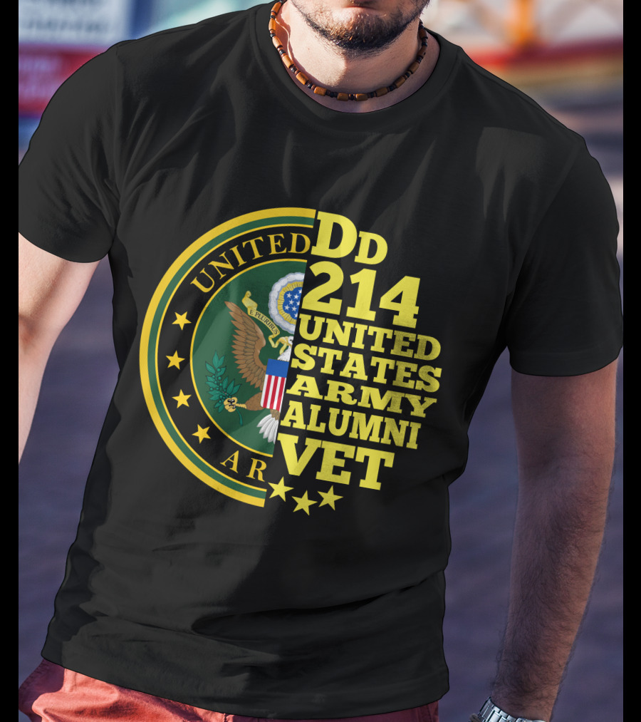 United States Army Alumni Vet Dd 214 T-Shirt