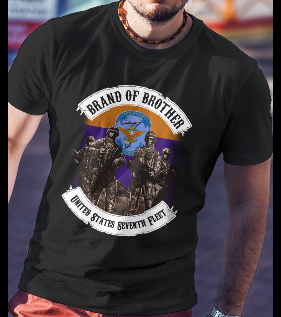 Brand Of Brother United States Seventh Fleet T-Shirt