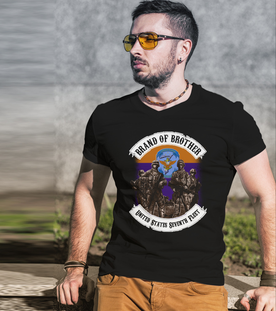 Brand Of Brother United States Seventh Fleet T-Shirt