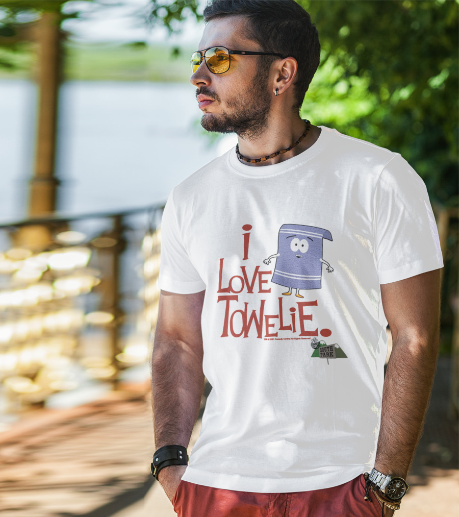 I Love Towelie South Park Official Merchandise T-Shirt
