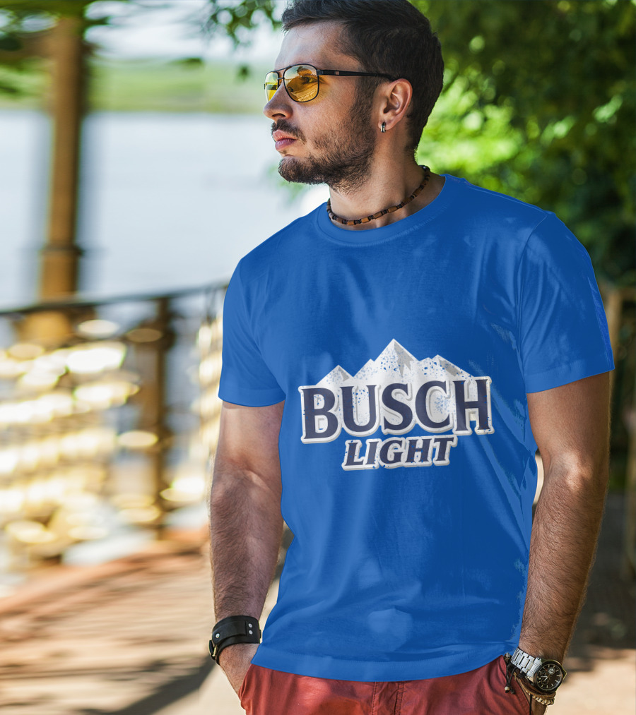 Busch Light Apple Blue Mountain T-Shirt