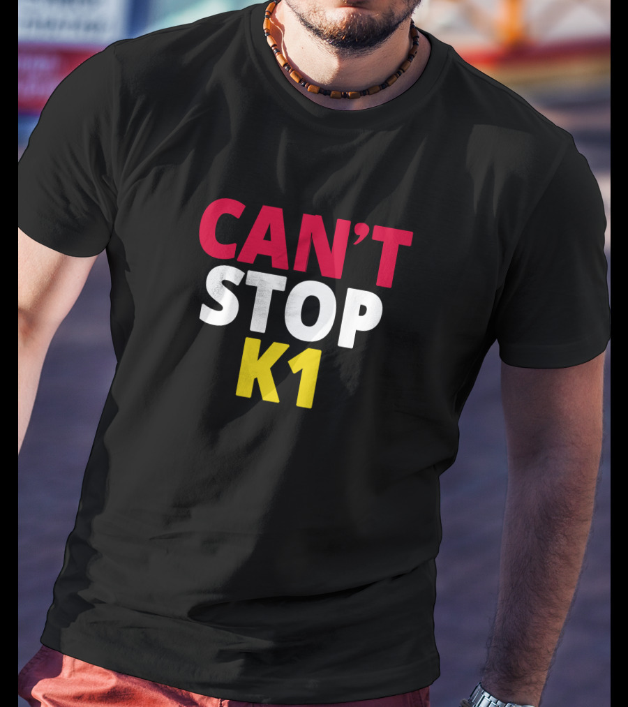 BreakingT Can't Stop K1 Football T-Shirt
