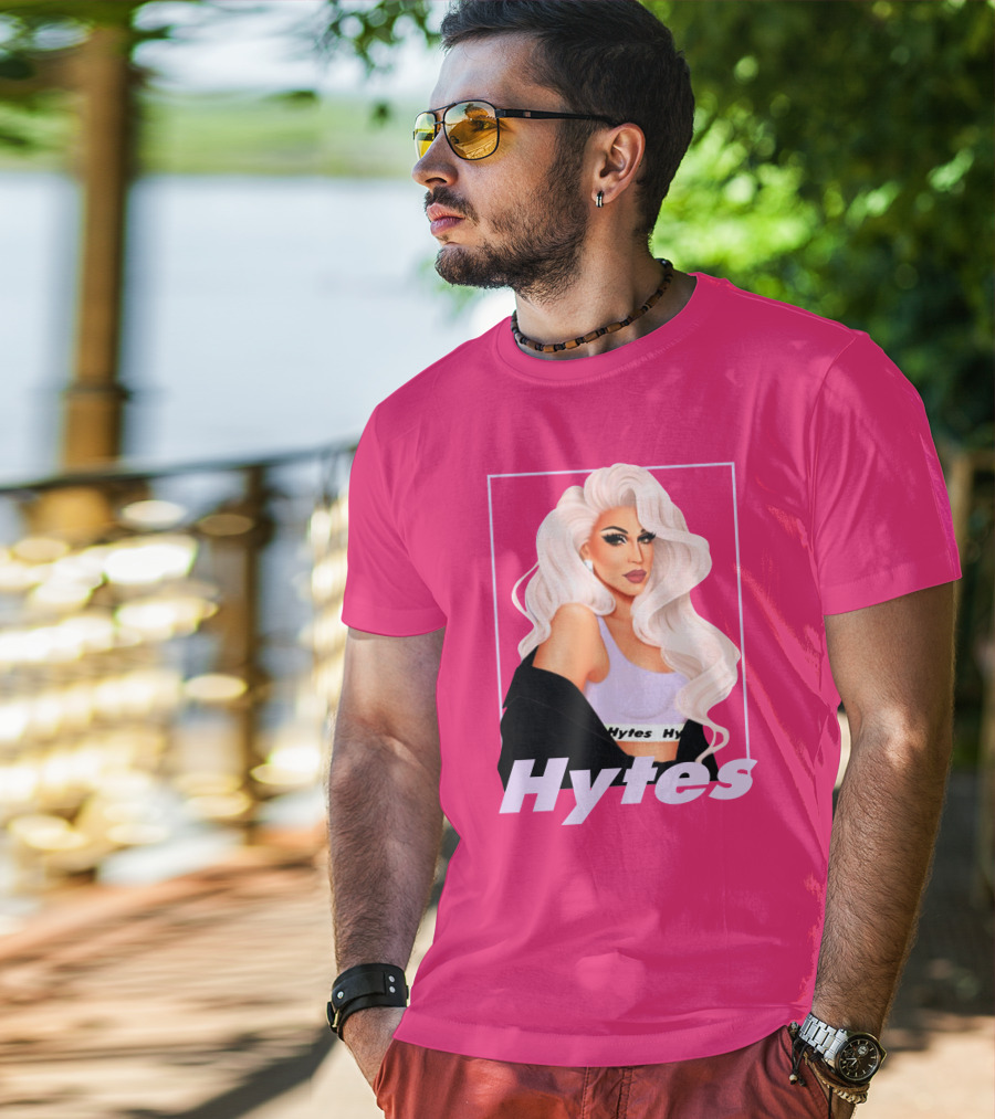 Hytes Brooke Lynn Hytes Glamorous Pink T-Shirt