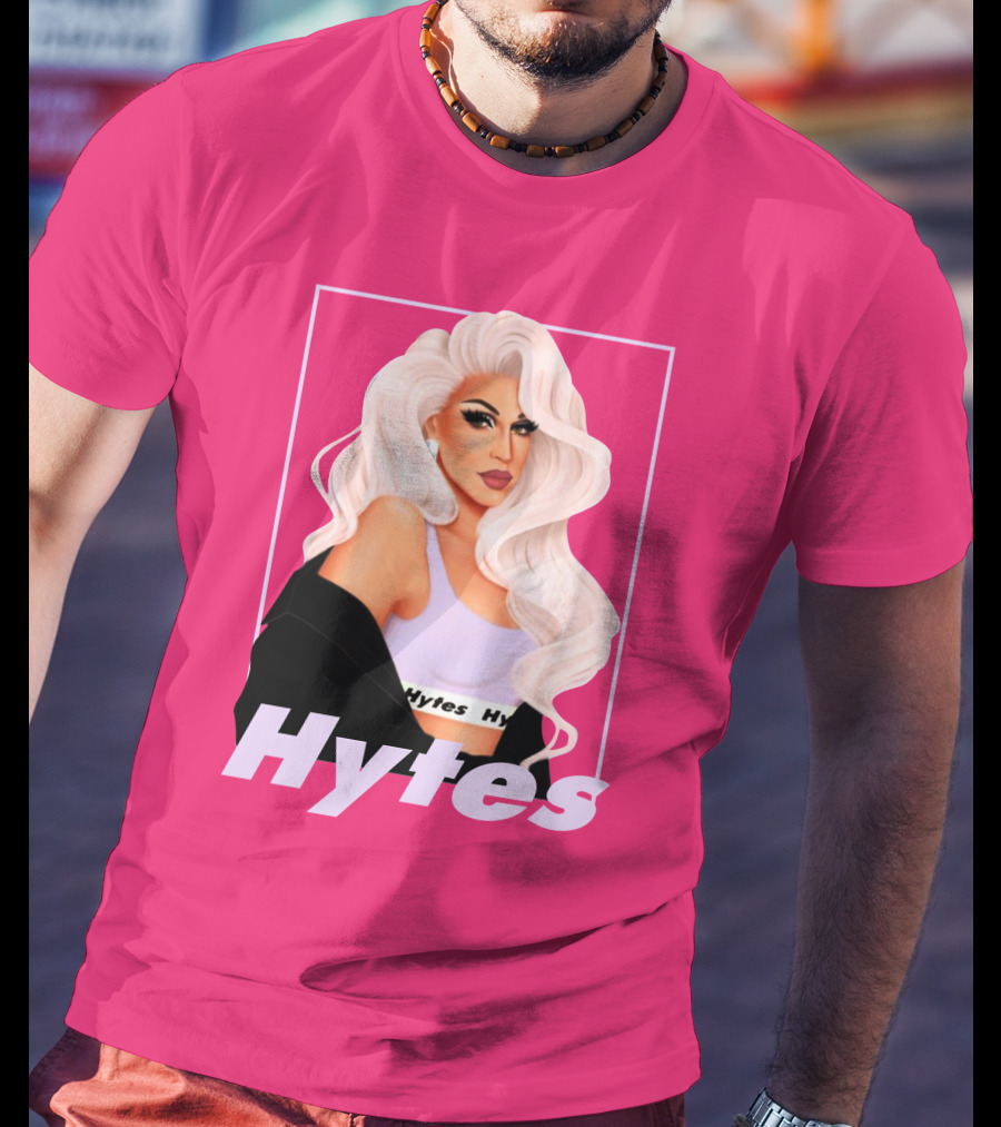 Hytes Brooke Lynn Hytes Glamorous Pink T-Shirt