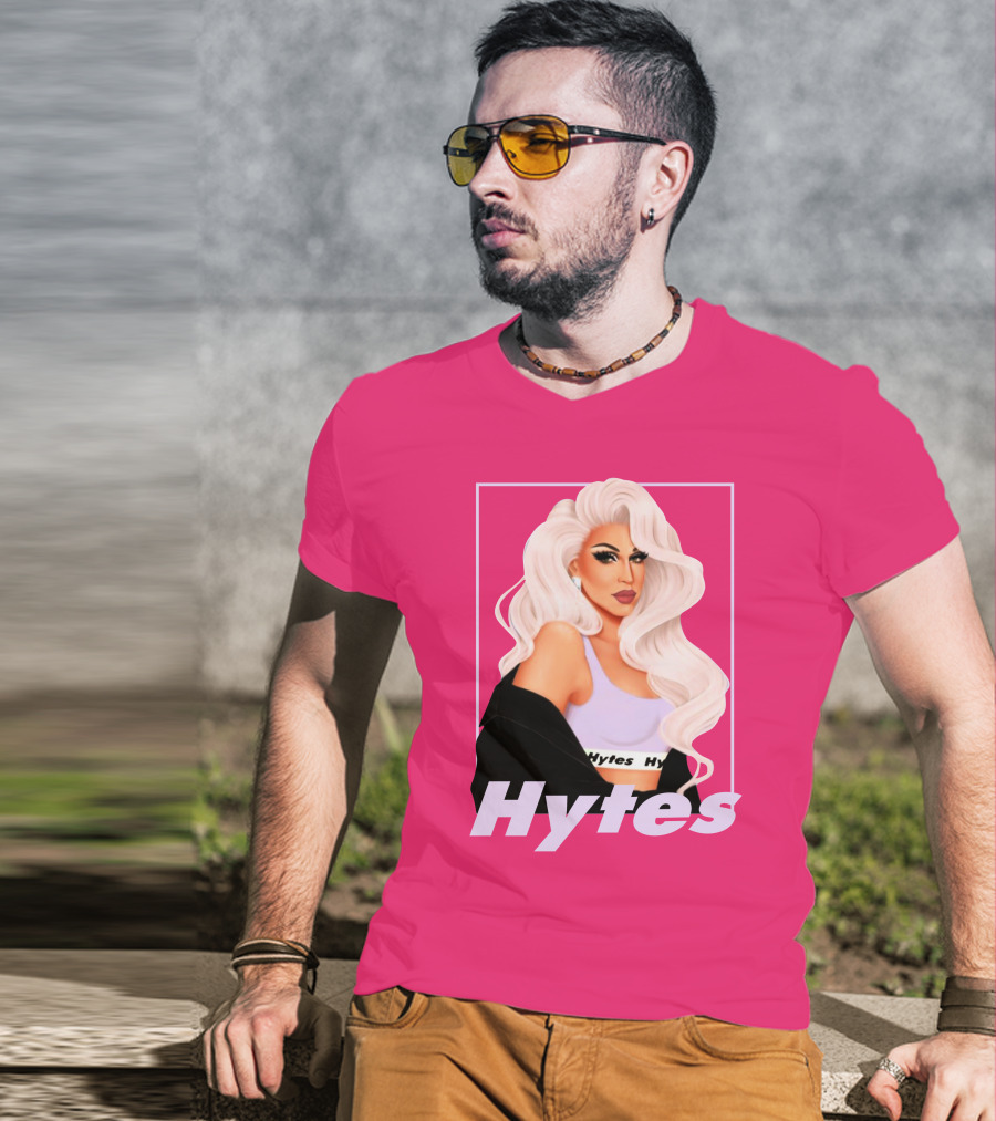 Hytes Brooke Lynn Hytes Glamorous Pink T-Shirt