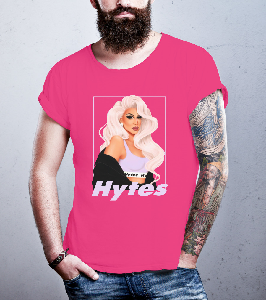 Hytes Brooke Lynn Hytes Glamorous Pink T-Shirt