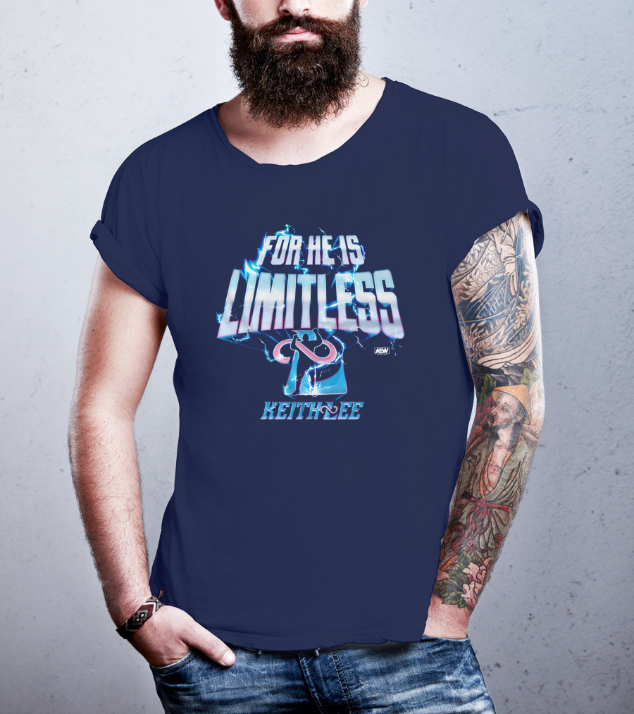 All Elite Wrestling AEW Keith Lee For He Is Limitless T-Shirt