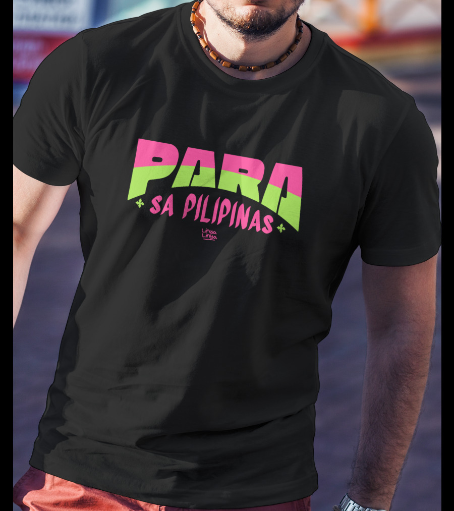 Jex De Castro Para Sa Pilipinas Linya Linya Exclusive Merch Product T-Shirt