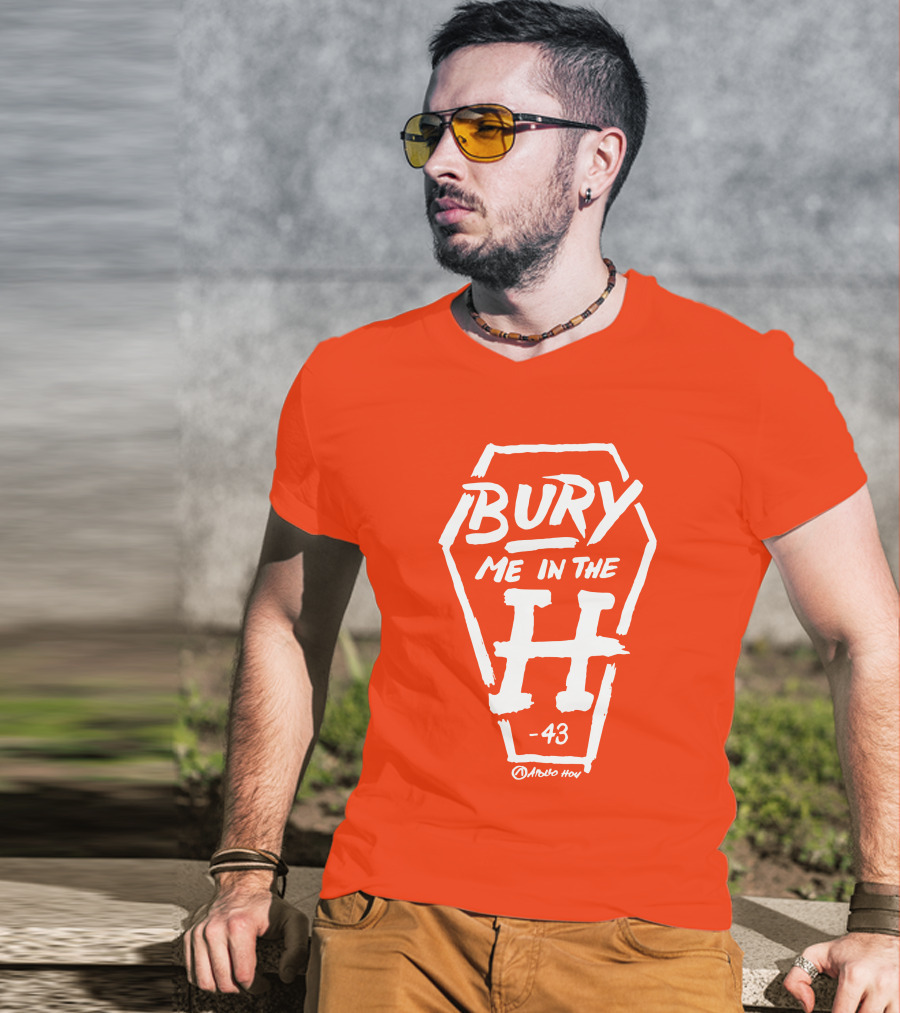 Bury Me In The H Coffin 43 Apollohou Apollo Media T-Shirt