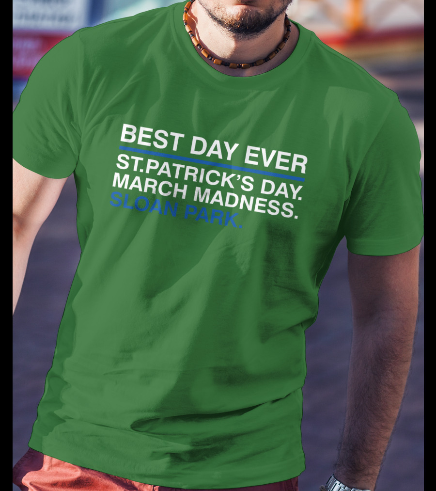 Seiya Suzuki Best Day Ever St. Patrick’s Day March Madness Sloan Park T-Shirt