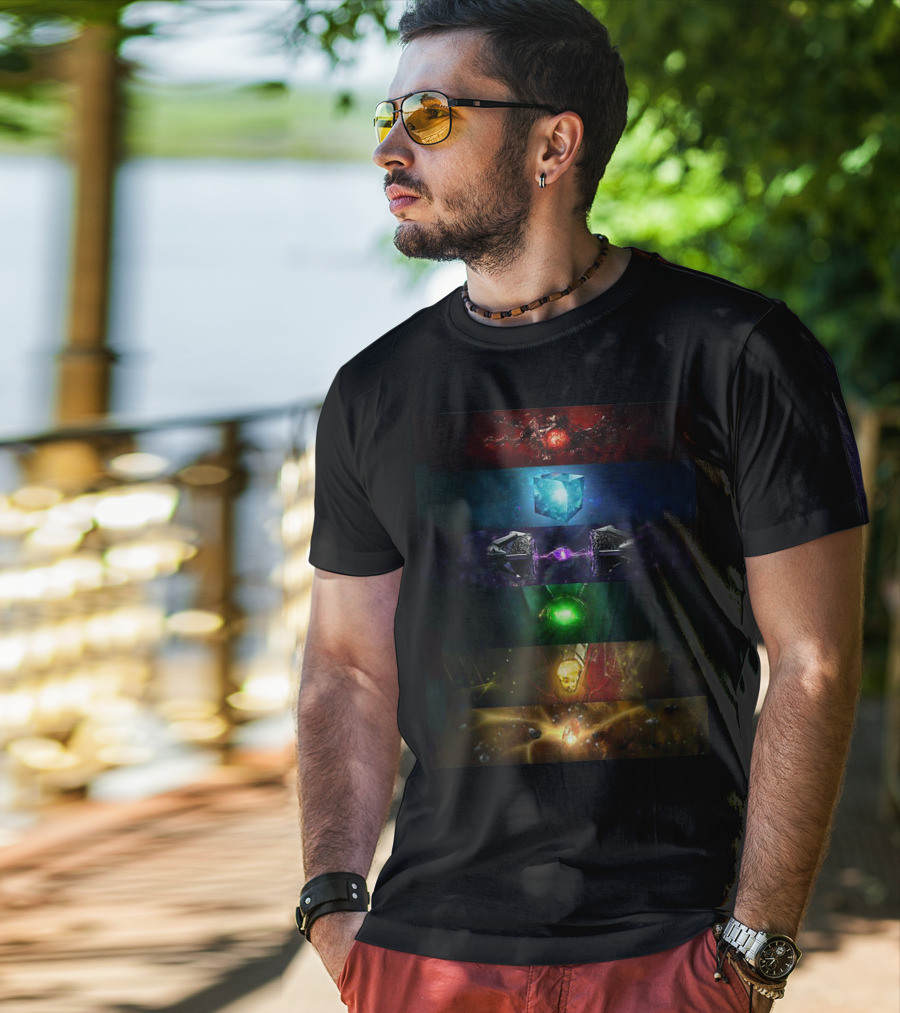 Infinity Stone Cosmic Six Elements T-Shirt