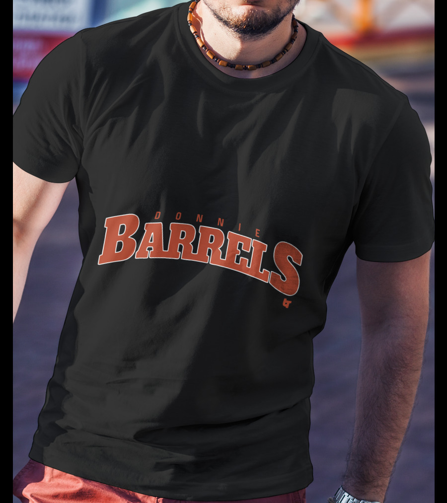 Donnie Barrels Baseball Inspired T-Shirt