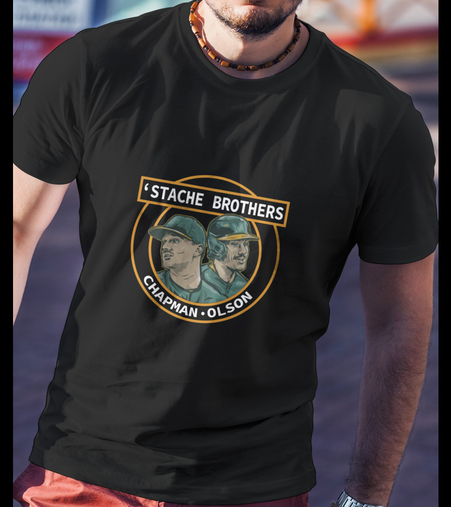Stache Brothers Chapman Olson T-Shirt