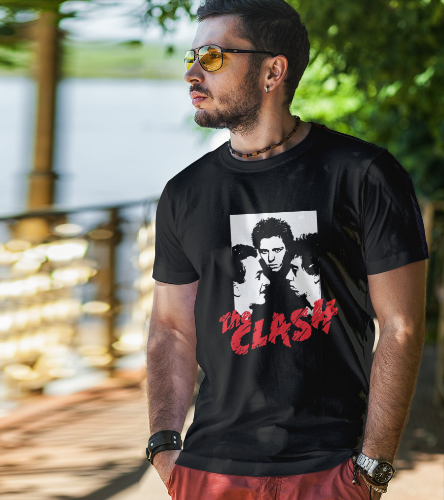 The Clash Band Portrait T-Shirt