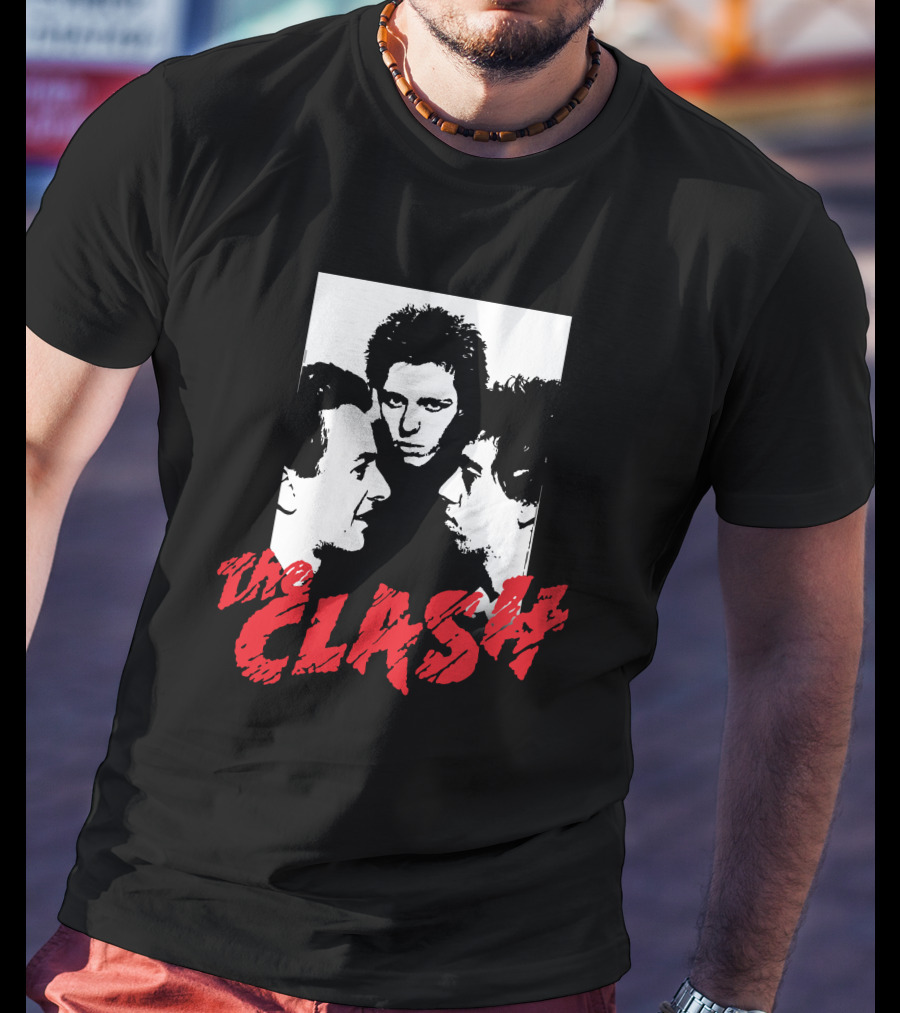 The Clash Band Portrait T-Shirt