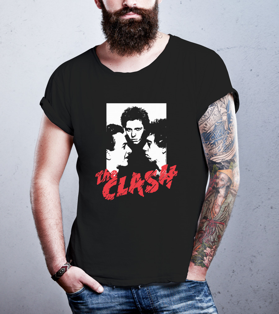 The Clash Band Portrait T-Shirt