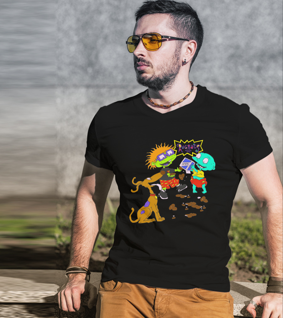 Rugrats Chuckie Tommy Reptar Cereal Adventure T-Shirt