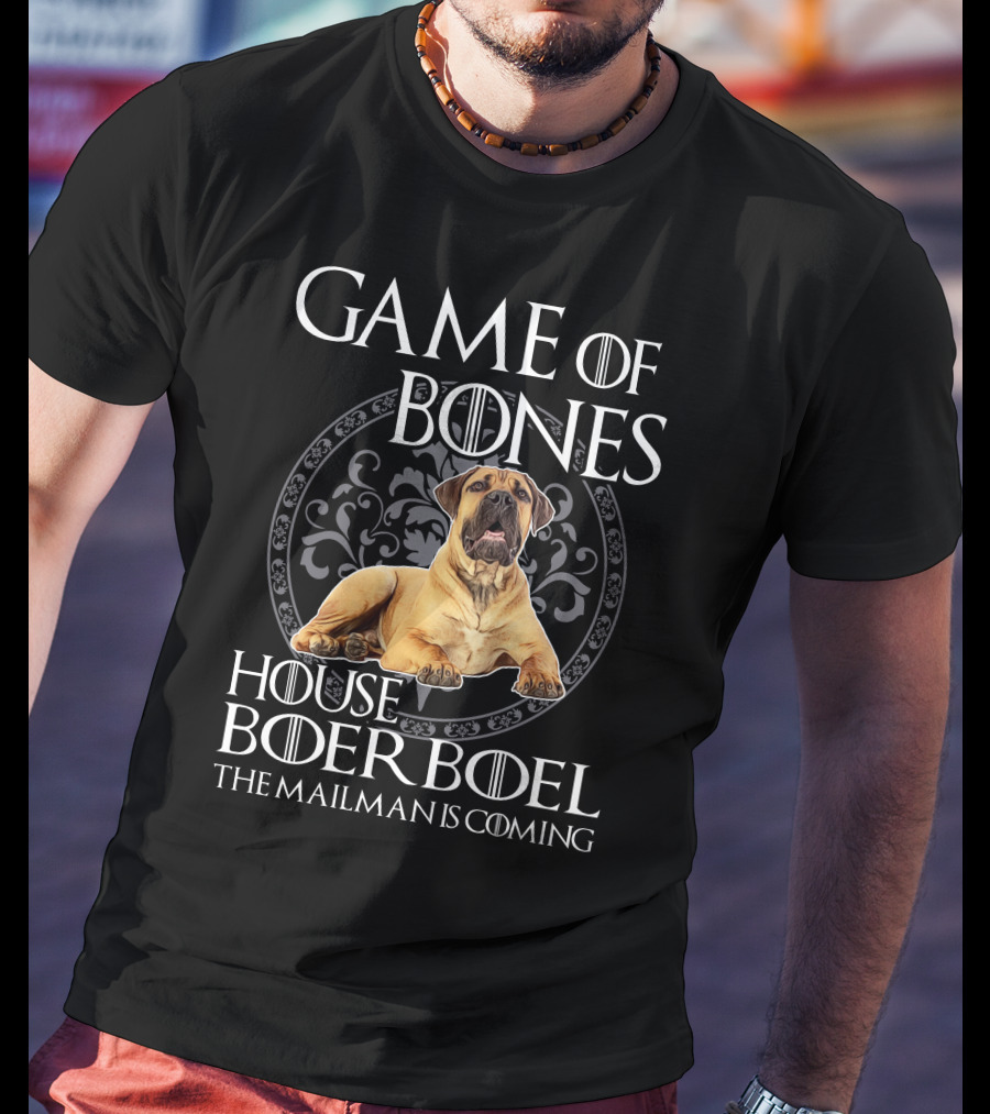 Game Of Bones House Boerboel The Mailman Is Coming T-Shirt