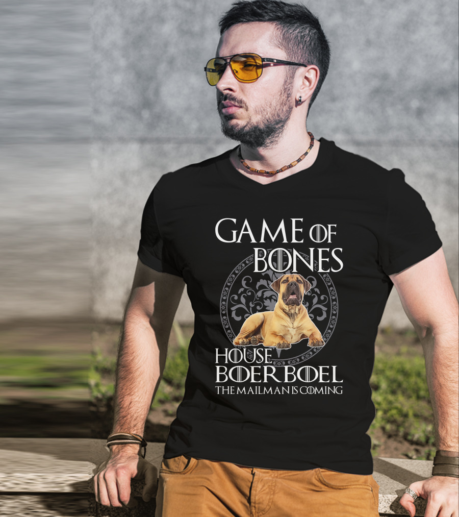 Game Of Bones House Boerboel The Mailman Is Coming T-Shirt