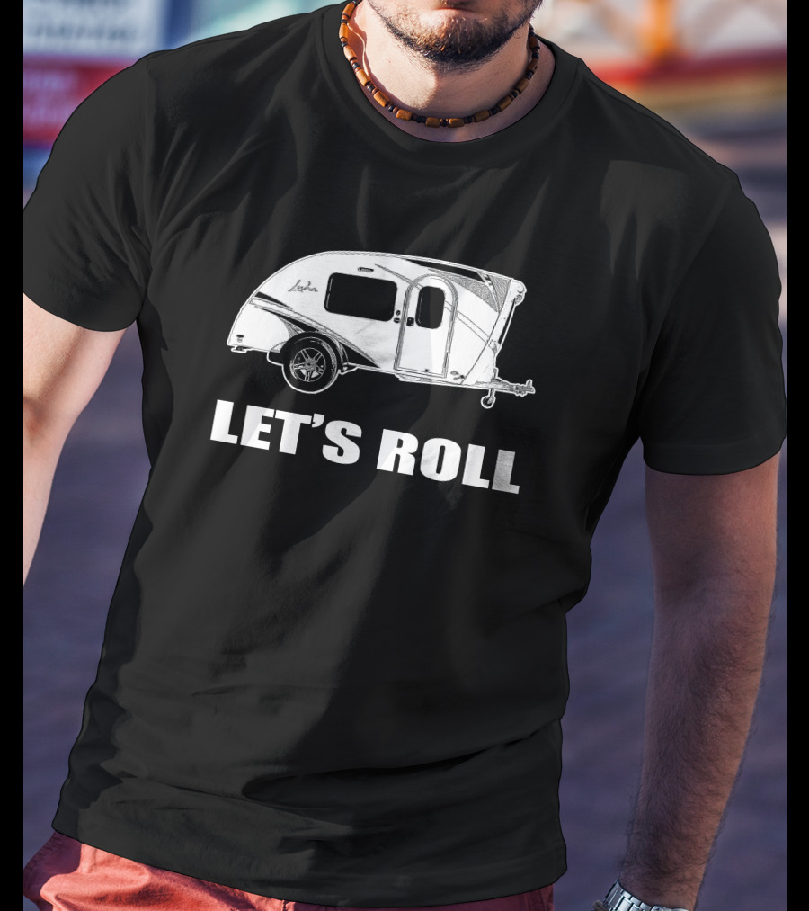 Let's Roll Luna Rover InTech RV Camper T-Shirt