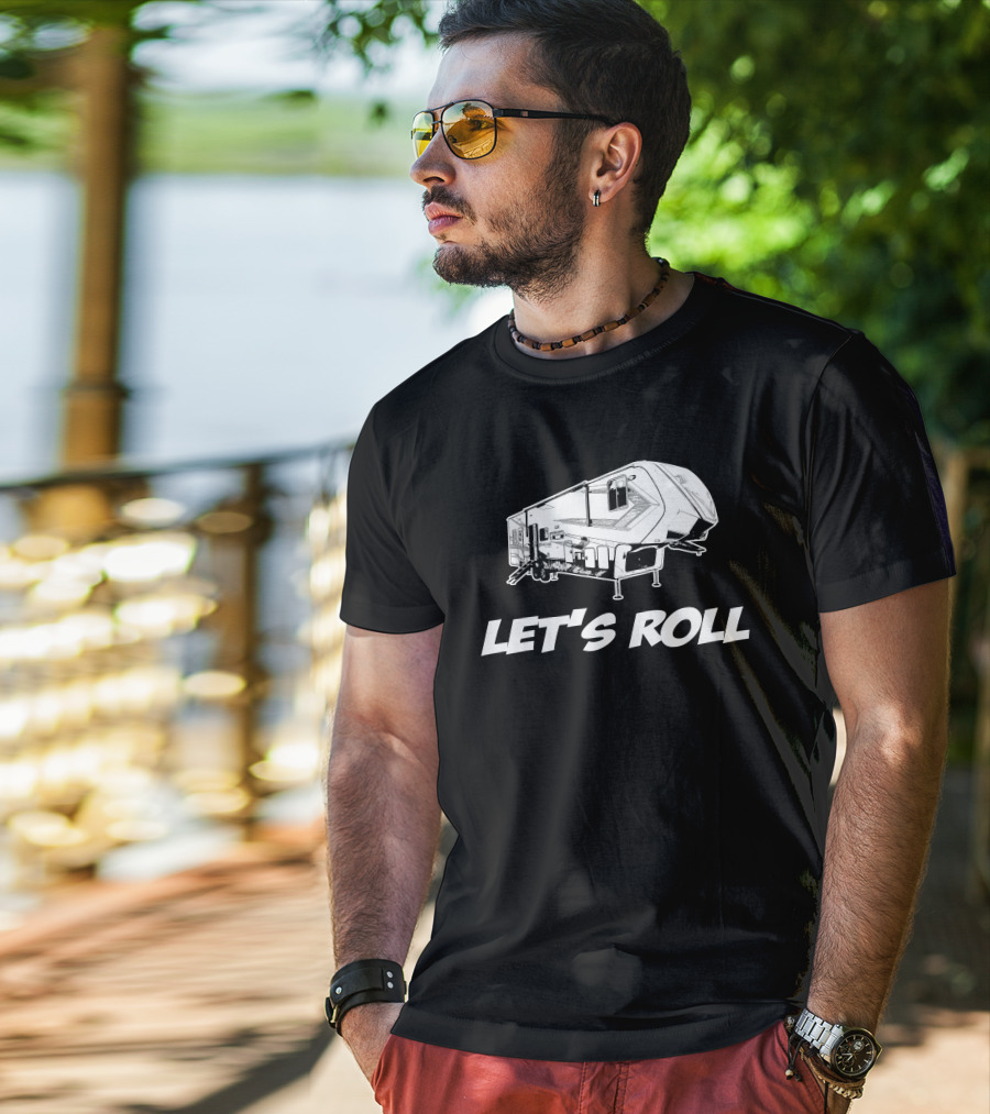 Grand Design Momentum 353G Let's Roll Camping RV T-Shirt