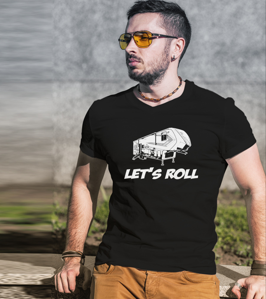 Grand Design Momentum 353G Let's Roll Camping RV T-Shirt