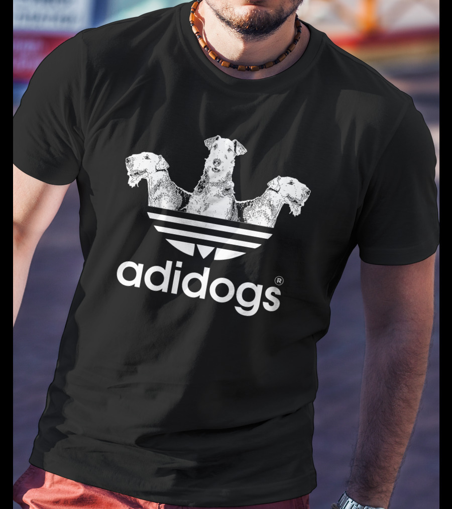 Adidogs Airedale Terrier Trio T-Shirt