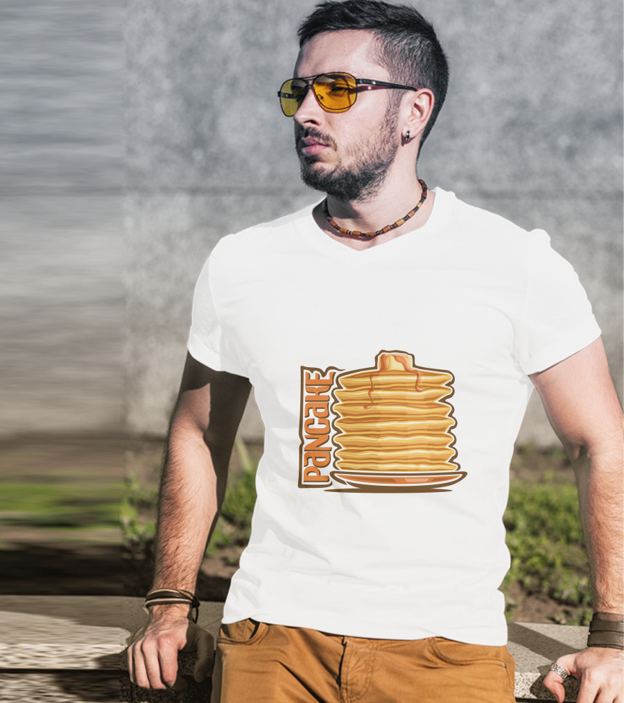 Pancake Stack With Syrup T-Shirt