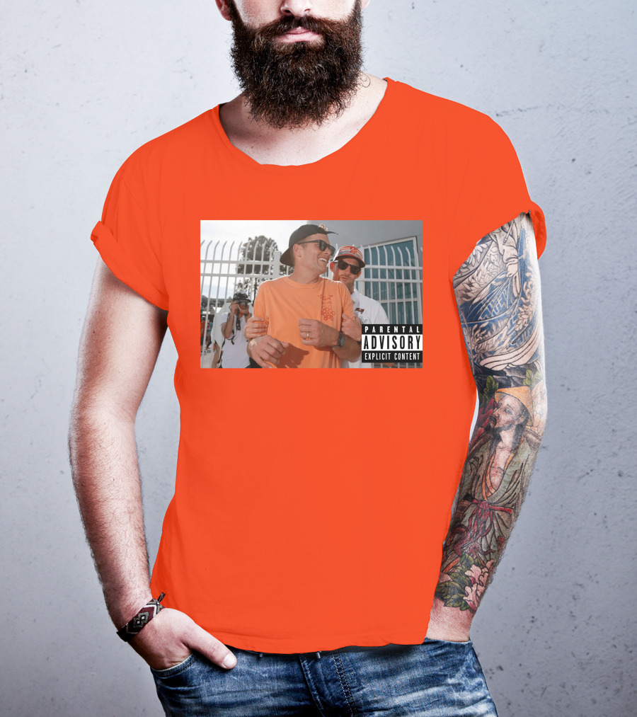 Parental Advisory Tom Brady Drunk Fun T-Shirt