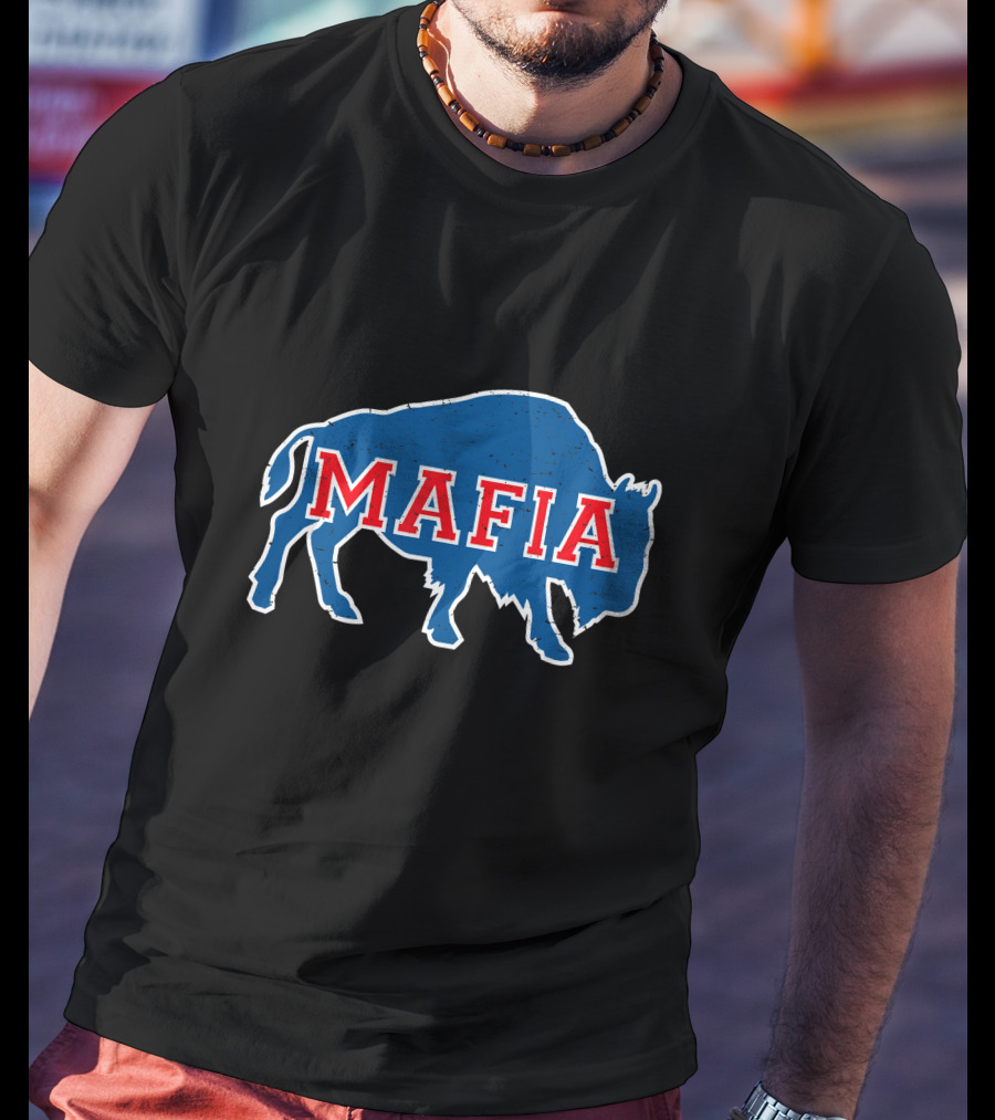 Buffalo Bills Mafia Vintage Buffalo Sports Fan Football T-Shirt