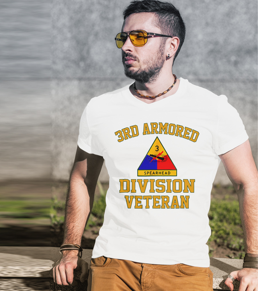 3rd Armored Division Spearhead Veteran T-Shirt