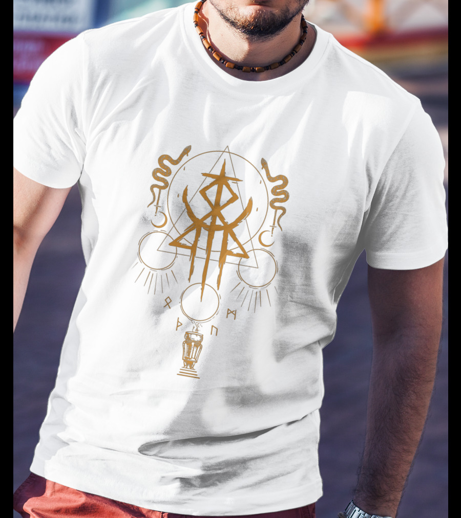 Lorna Shore Symbolic Snakes Mystical Geometry T-Shirt
