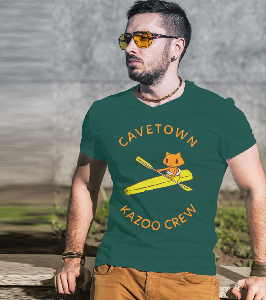 Cavetown Kazoo Crew Cat In Canoe T-Shirt
