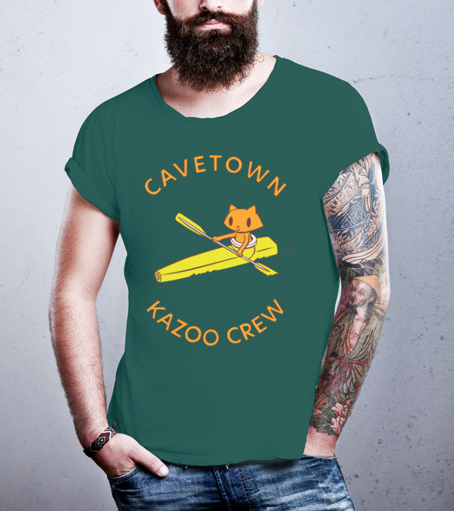 Cavetown Kazoo Crew Cat In Canoe T-Shirt