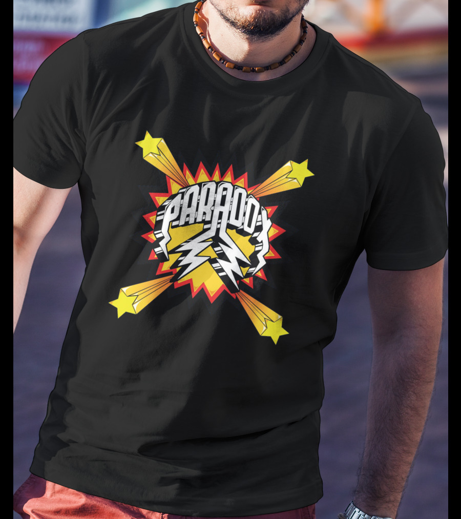 Paradox Starburst Lightning Comic Style Explosion T-Shirt