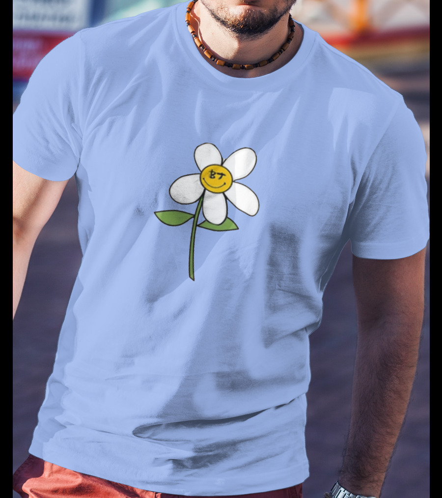 Brennen Taylor Merch Smiling Flower T-Shirt