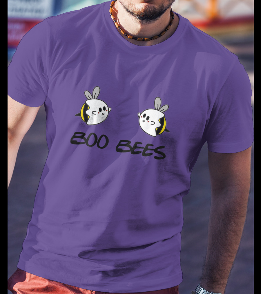 BOO BEES Cute Ghostly Honey Bees Halloween Humor T-Shirt