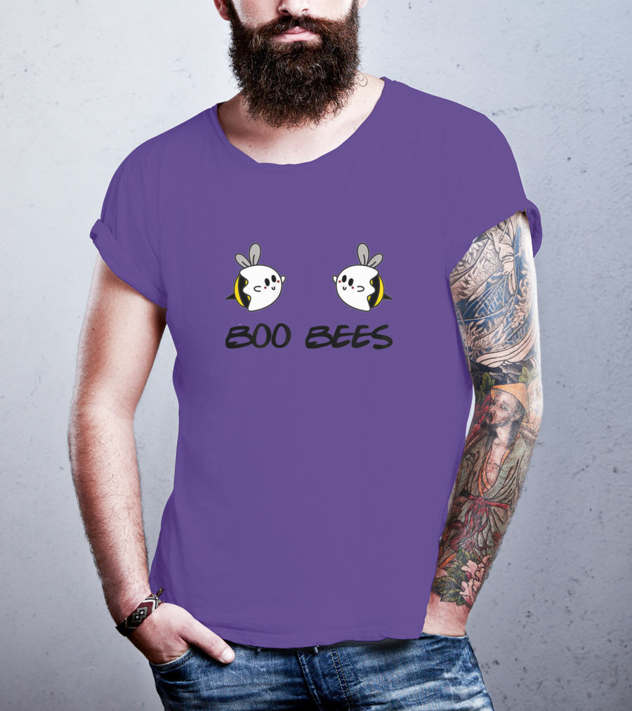 BOO BEES Cute Ghostly Honey Bees Halloween Humor T-Shirt