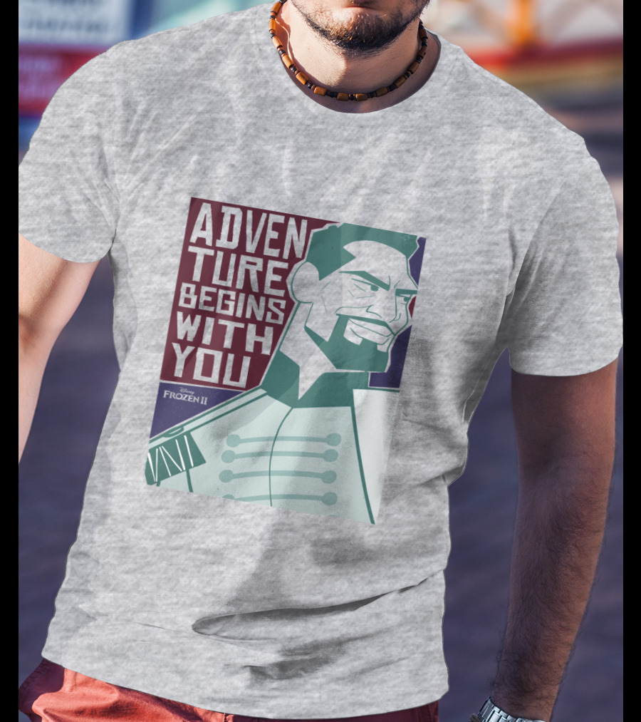 Disney Frozen 2 Adventure Begins With You Matthias T-Shirt