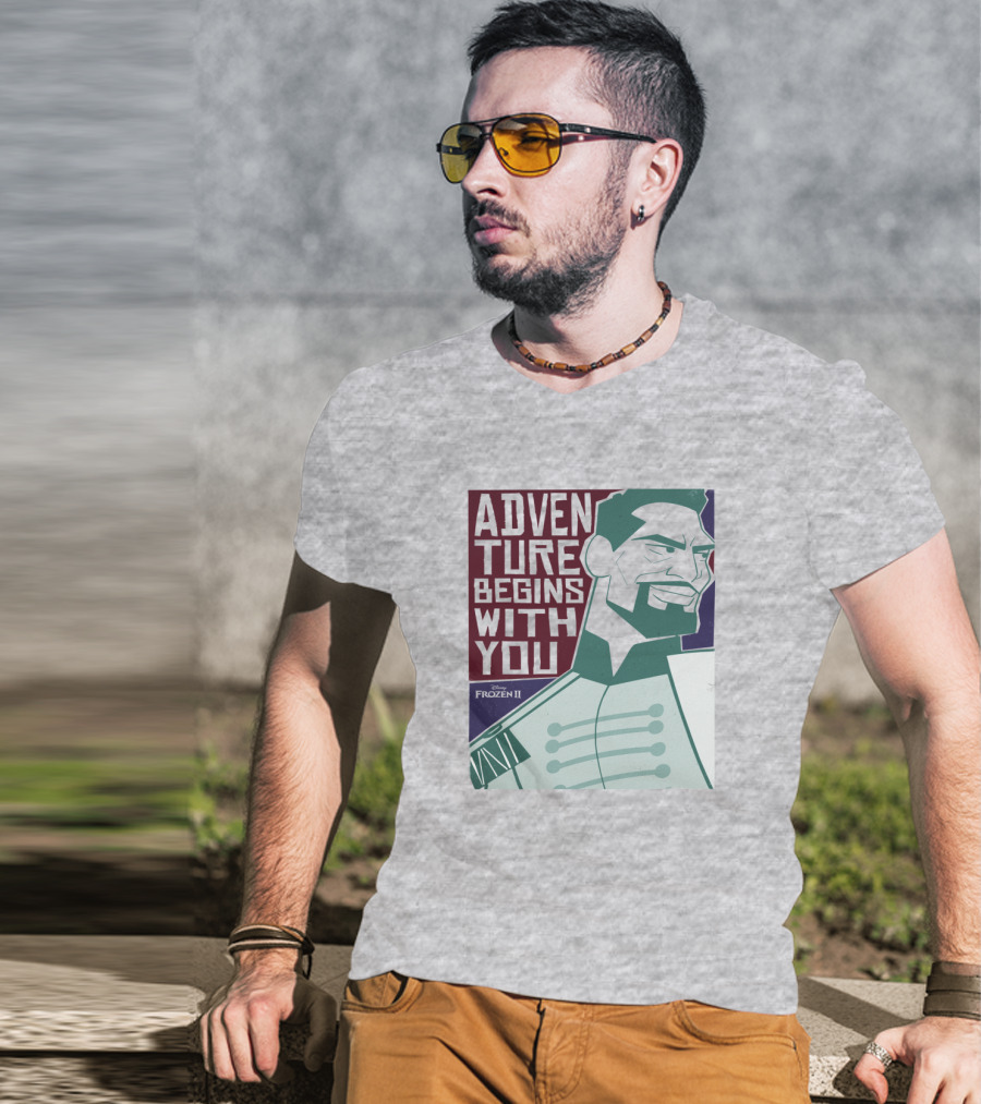 Disney Frozen 2 Adventure Begins With You Matthias T-Shirt