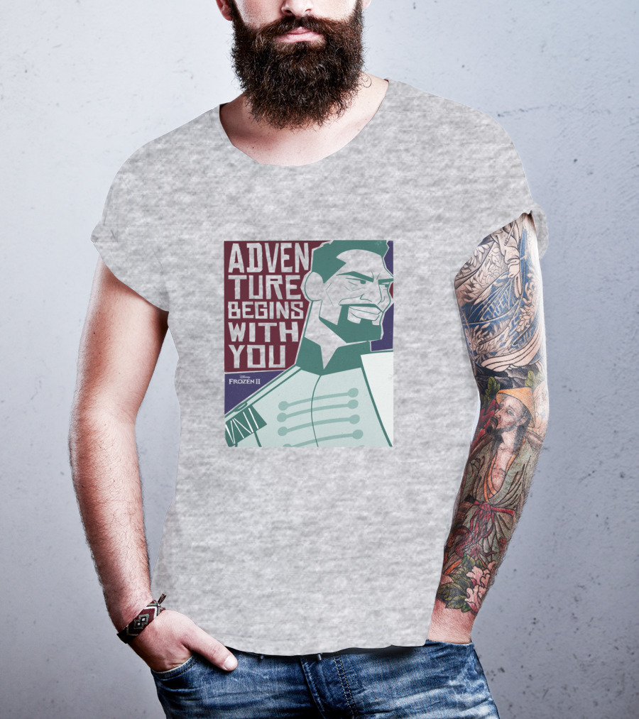 Disney Frozen 2 Adventure Begins With You Matthias T-Shirt