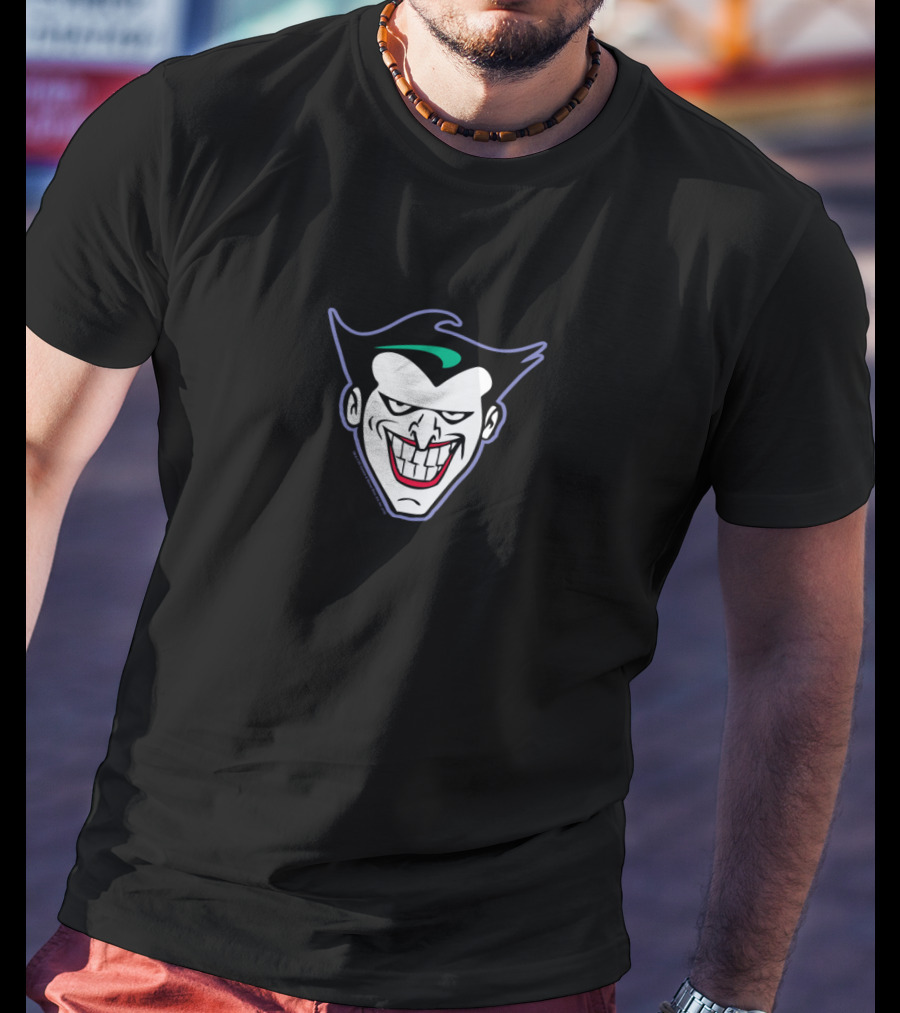 Batman The Animated Series Joker Grinning Face T-Shirt