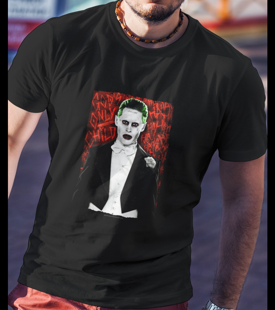 The Joker Suicide Squad God's Only Child Dressed To Kill T-Shirt