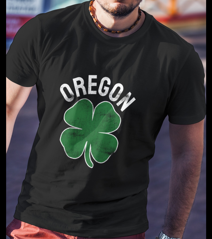 St. Patrick's Day Oregon Shamrock Irish Saint T-Shirt