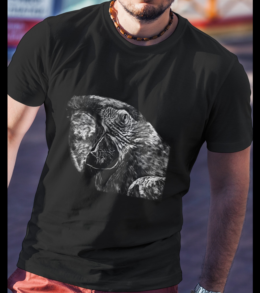 Macaw Ara Exotic Talking Parrot Wildlife Nature T-Shirt