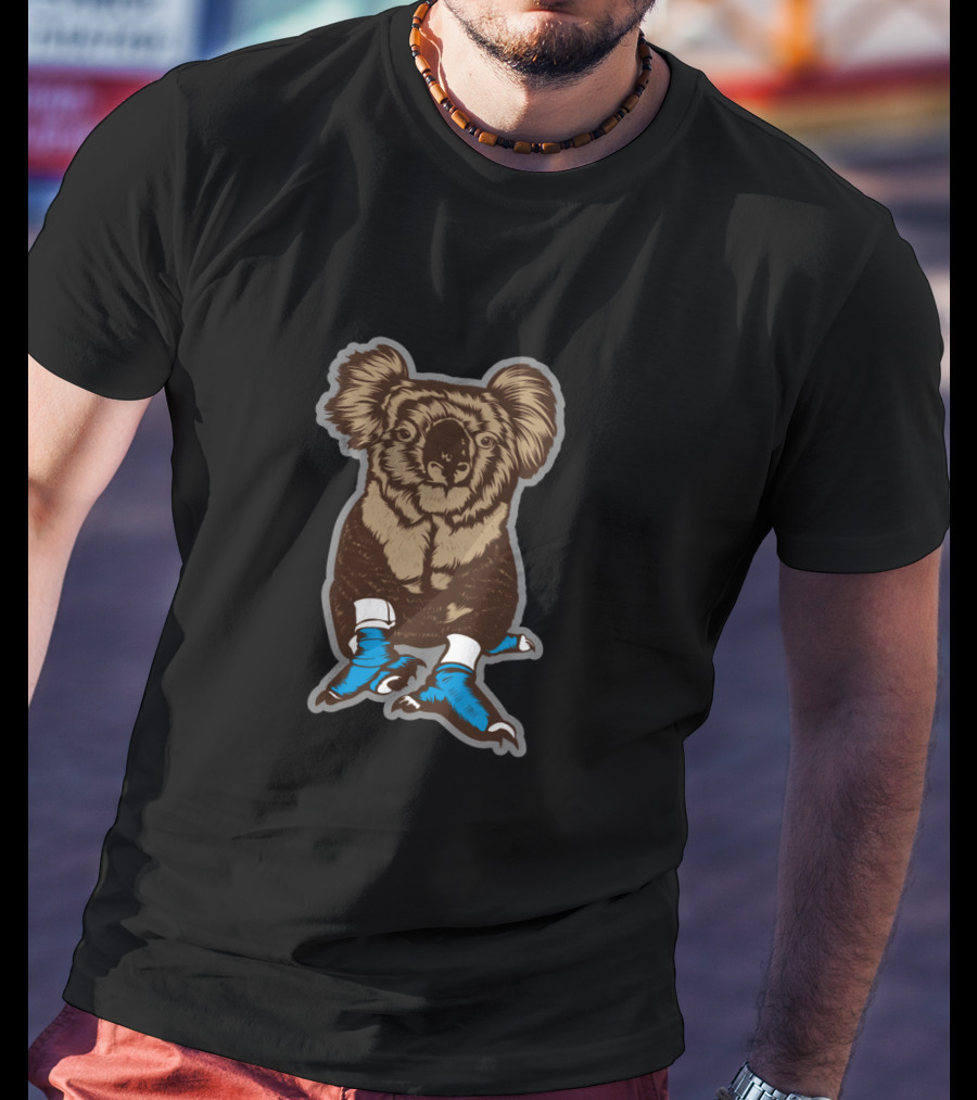 Protect Australian Wildlife Bandaged Koala Bear T-Shirt