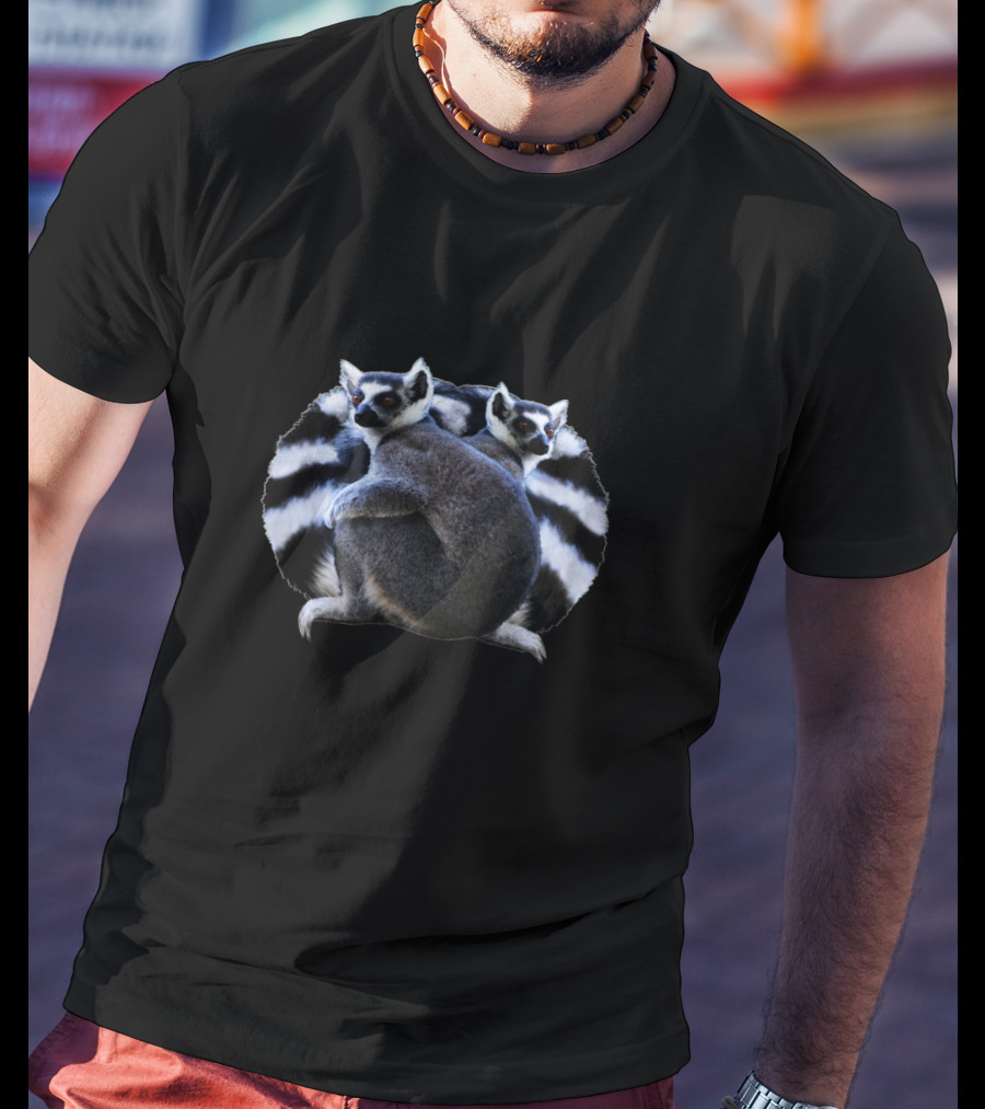 Save The Cute Lemurs Wildlife Conservation Awareness T-Shirt