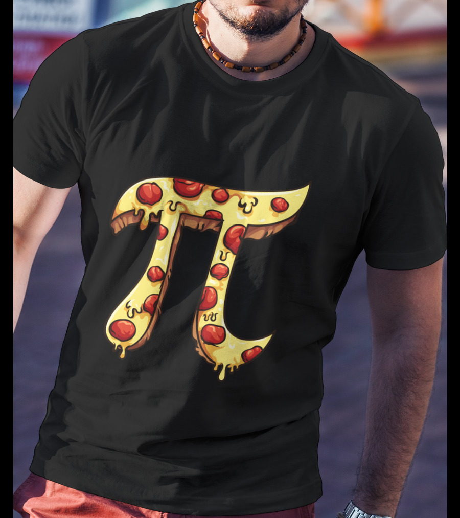 Pizza Pi Funny Math Geek Pi Day 3.14 T-Shirt
