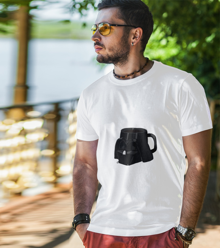 Darth Vader I Like My Coffee On The Dark Side T-Shirt